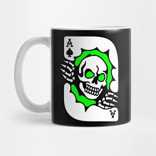 Skull ace of spades Mug